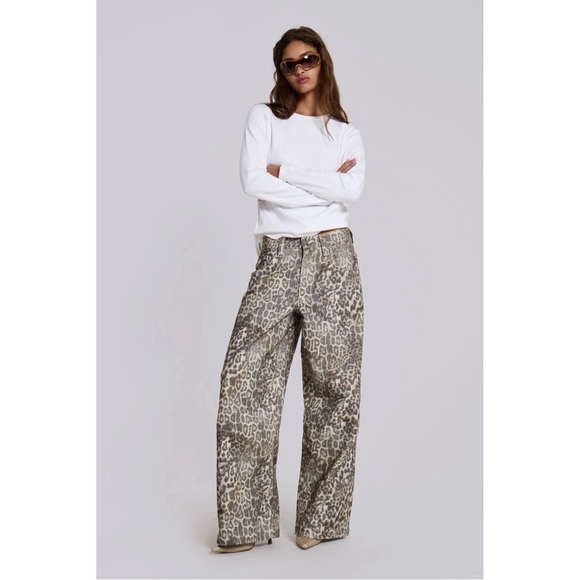 Jaded London Colossus Jeans faded leopard - Picture 2 of 9